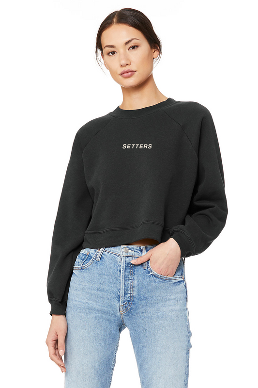 Setters Womens Crop Sweatshirt